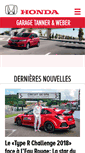 Mobile Screenshot of hondatanner-weber.ch